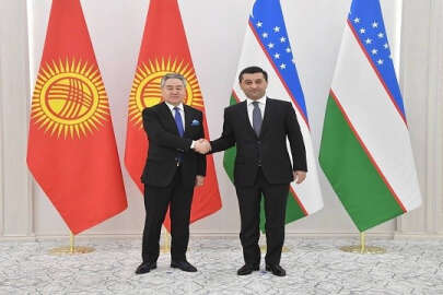 Kırgızistan ve Özbekistan dışişleri bakanları görüştü