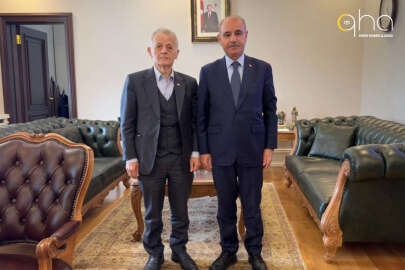 Kırımoğlu, İçişleri Bakan Yardımcısı Mehmet Aktaş ile bir araya geldi