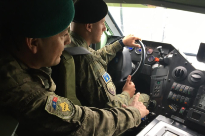 Türk askerinden Kosovalı askerlere "Vuran" eğitimi