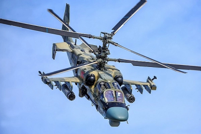 Ukrayna, Rusya'ya ait bir saldırı helikopterini düşürdü