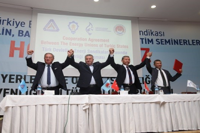 Türk devletleri enerji sendikalarından iş birliği anlaşması