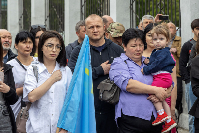 Odesa'da 1944 Kırım Tatar Sürgünü kurbanları anıldı