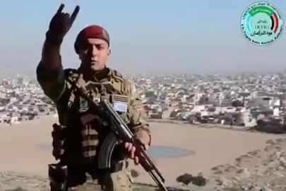 Türkmen askerlerden Doğu Türkistan'a destek!