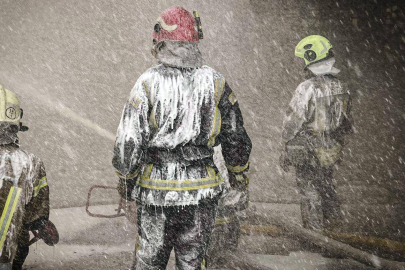 Rus bombardımanı sonucu çıkan yangın 4 günde söndürüldü