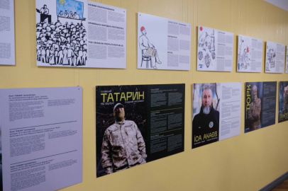 Estonya Parlamentosunda "Kırım İçin" sergisi