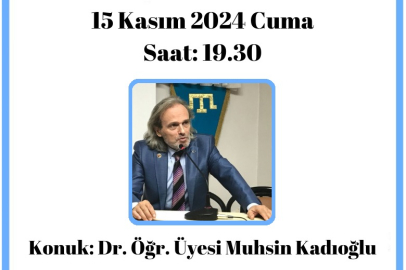 Kırım Derneği İstanbul Şubesinde "Atatürk ve Türk Milliyetçiliği" konferansı