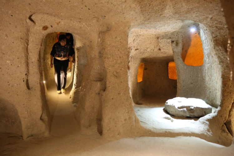9. Nevşehir Kaymaklı Yeraltı Şehri