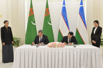 Özbekistan ile Türkmenistan arasında iki önemli imza