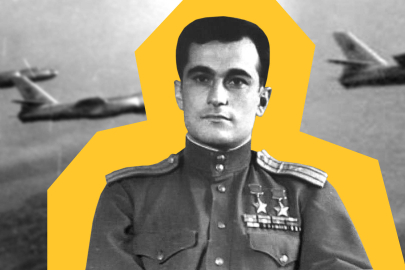 Efsanevi Kırım Tatar savaş pilotu Amethan Sultan'ın vefatının 54. yılı