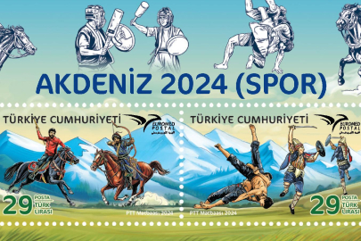 Ramazan Türkmen'in Akdeniz 2024 (Spor) konulu anma pulu Türkiye'ye birincilik getirdi