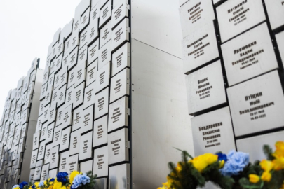 Buça'nın işgalden kurtarılmasının 3. yılında hayatını kaybeden Ukraynalılar törenle anıldı