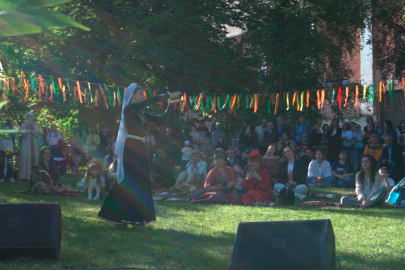 Kıyiv’de Kırım Tatar Bayrak Günü için açık hava etkinliği