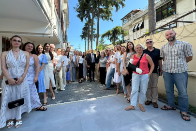 Ukrayna'nın İstanbul Başkonsolosu Nedilskıy ilk kez Ukraynalı iş insanlarıyla bir araya geldi