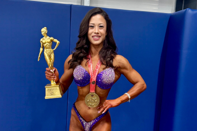 Kırım Tatarı başarılı sporcu Berra Canıgür, Türkiye şampiyonu oldu!