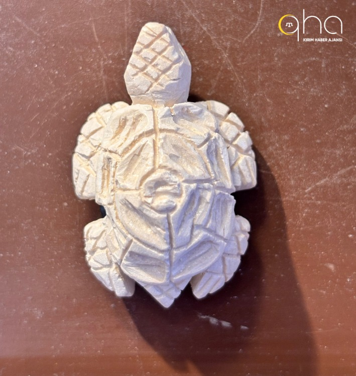 Lületaşı çırağının öğrendiği ilk figür: Kaplumbağa