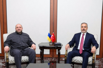 Ukrayna Millî Güvenlik ve Savunma Konseyi Sekreteri Umerov ve Dışişleri Bakanı Fidan Ankara'da görüştü