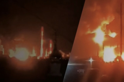 Ukrayna Rus petrol rafinerilerine bir darbe daha indirdi!