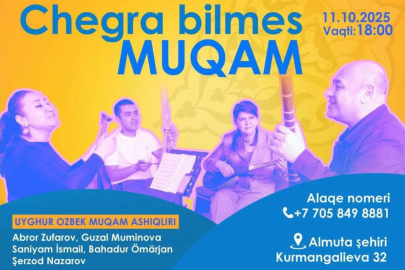 Almatı’da “Makam Sınır Tanımaz”: Uygur ve Özbek ezgileri aynı sahnede