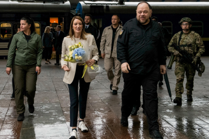 Avrupa Parlamentosu Başkanı Metsola Kıyiv'de