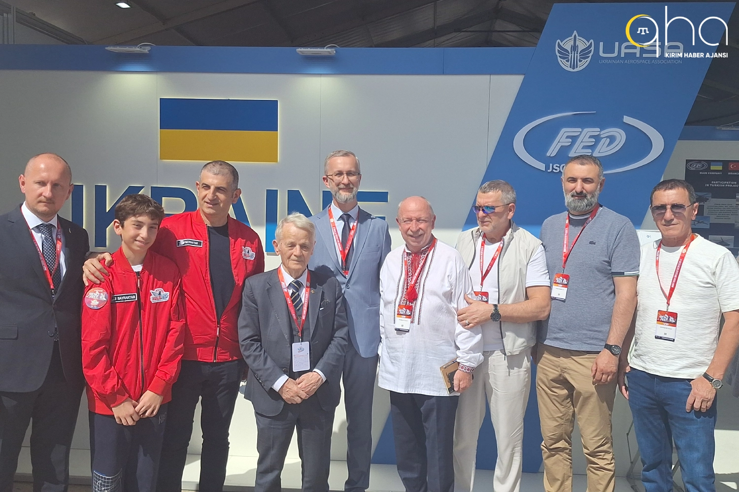 Kırımoğlu ve Celâl, Ukraynalı TEKNOFEST katılımcılarını ziyaret etti