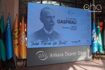 Dilde, fikirde, işte birlik: İsmail Bey Gaspıralı’nın mirası Ankara’da yankılandı