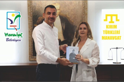 Kırım Derneği Manavgat Şubesinden yerel yönetime ziyaret