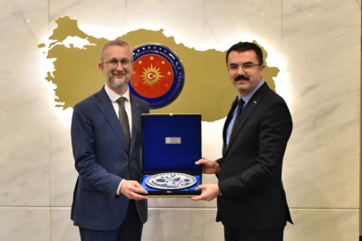 Ukrayna Büyükelçisi Celâl, MGK Genel Sekreteri Memiş ile görüştü