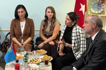 Leviza Celâl, Kırım Derneği Konya Şubesinde diaspora ile bir araya geldi