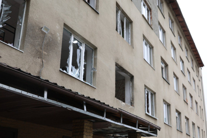 Rusya Harkiv'de öğrenci yurdunu hedef aldı!