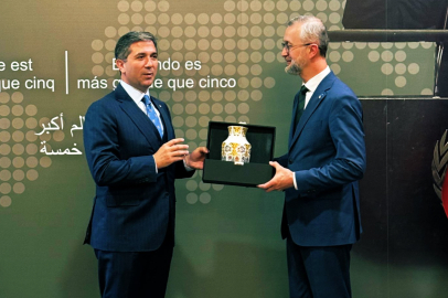 Ukrayna Büyükelçisi Celal, AK Parti Genel Başkan Yardımcısı Sarıkaya ile görüştü