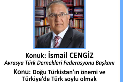Kırım Derneği İstanbul Şubesinde “Doğu Türkistan’ın Önemi ve Türkiye’de Türk Soylu Olmak” konferansı