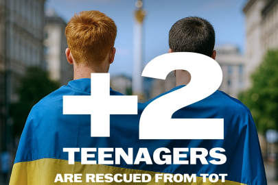 İki Ukraynalı genç Rus işgali altındaki bölgelerden kurtarıldı