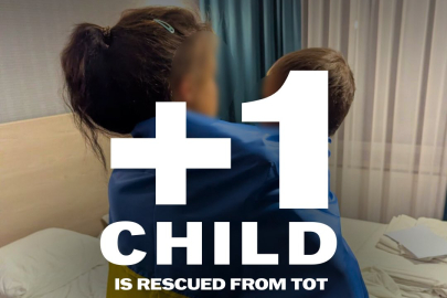 Genç bir anne ve bebeği işgalcilerin elinden kurtarıldı!