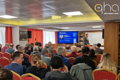 Kırım Derneğinin 70 yıllık birikimini ortaya koyan eser Kırım Vakfında tanıtıldı