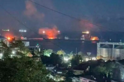 Karadeniz’de kritik hedef: Ukrayna, Tuapse’de Rus petrol altyapısını vurdu!