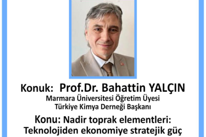 Kırım Derneği İstanbul Şubesinde "Nadir Toprak Elementleri: Teknolojiden Ekonomiye Stratejik Güç" konferansı