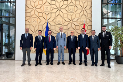 TURKSİD Heyetinden Ukrayna’nın Ankara Büyükelçisi Nariman Celâl’e ziyaret