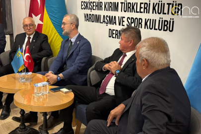 Büyükelçi Celâl, Eskişehir Kırım Derneğini ziyaret etti