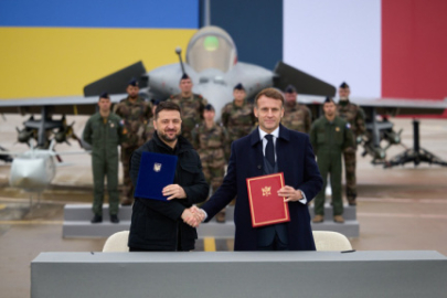 Zelenskıy ve Macron’dan Ukrayna’nın savunmasını güçlendirecek anlaşma