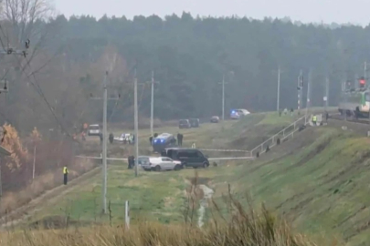 Polonya'da Ukrayna'ya yardım ulaştırmak için kullanılan demir yolu hedef alındı