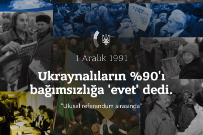 1 Aralık 1991: Ukrayna'nın bağımsızlık referandumu
