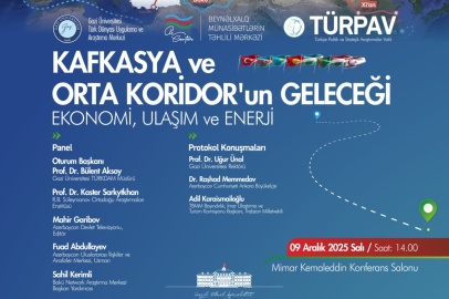 "Kafkasya ve Orta Koridor'un Geleceği" Ankara'da ele alınacak