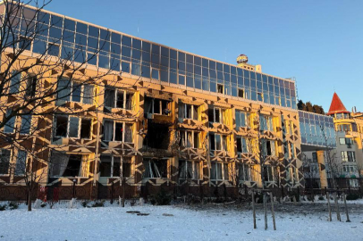 Rusya Kıyiv'i vurdu: Hastanede yangın çıktı, ölü ve yaralılar var