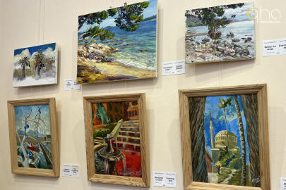 Kıyiv’de “Türkiye Sanatın Renklerinde” sergisi açıldı