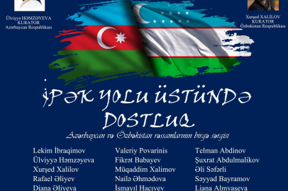 Azerbaycan-Özbekistan dostluğu sanatla buluştu