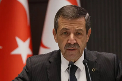 KKTC Dışişleri Bakanı Ertuğruloğlu'ndan Türk bayrağı saldırısına sert tepki!