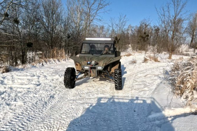 Kırım Tatarı Musa’nın “Dracarys” buggy’si cephede hayat kurtarıyor