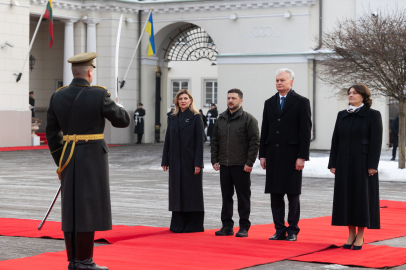 Ukrayna Cumhurbaşkanı Zelenskıy ve Litvanya Cumhurbaşkanı Nausėda görüştü