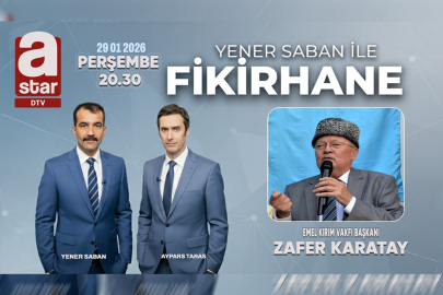 Kırım davasının gür sesi Karatay, "Fikirhane" programına konuk oluyor