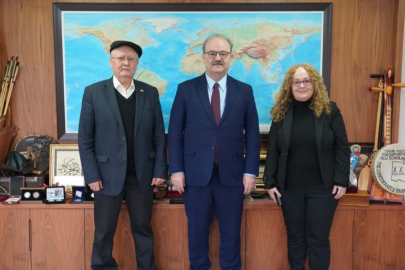 Emel Kırım Vakfından Kültür ve Turizm Bakan Yardımcısı Dr. Serdar Çam’a ziyaret